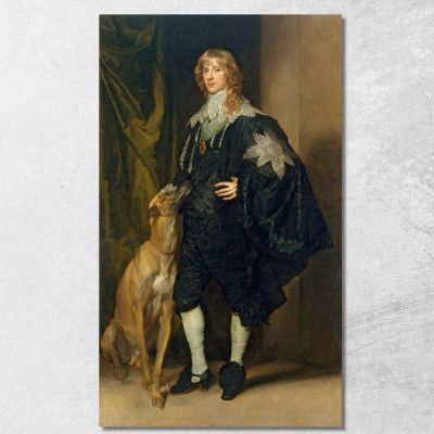 James Stuart Duke Of Richmond And Lennox Anthony van Dyck avd39 canvas print 