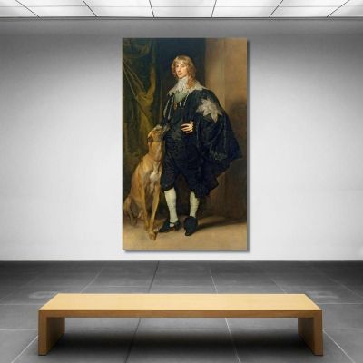 James Stuart Duke Of Richmond And Lennox Anthony van Dyck avd39 canvas print 