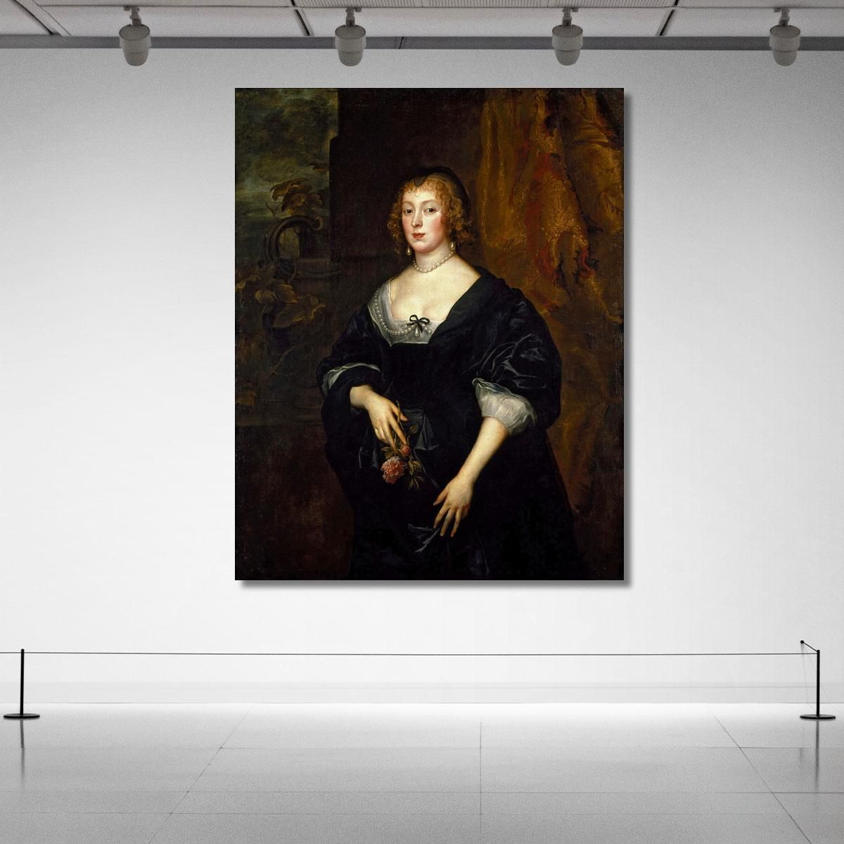 Lady Dacre 2 Anthony van Dyck avd43 canvas print 