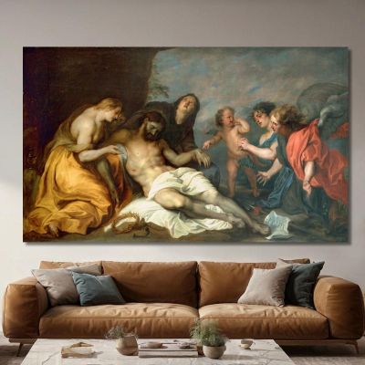 Lamentation Over The Dead Christ Anthony van Dyck avd46 canvas print 