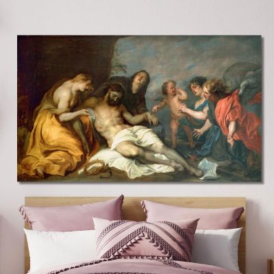 Lamentation Over The Dead Christ Anthony van Dyck avd46 canvas print 