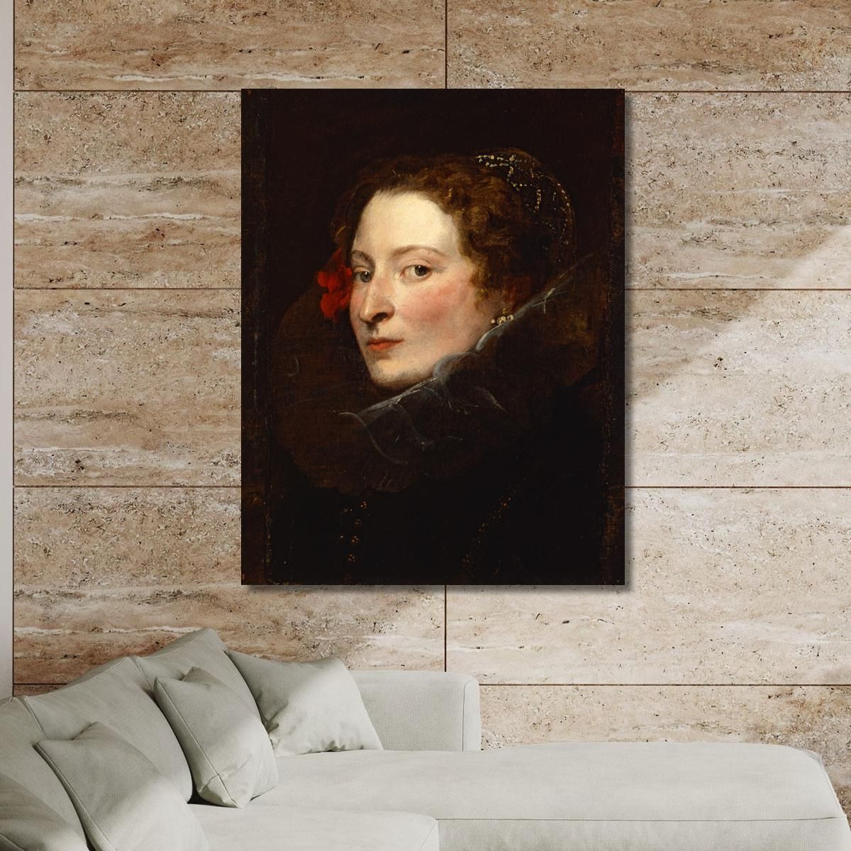 Marchesa Elena Grimaldi-Cattaneo 2 Anthony van Dyck avd51 canvas print 