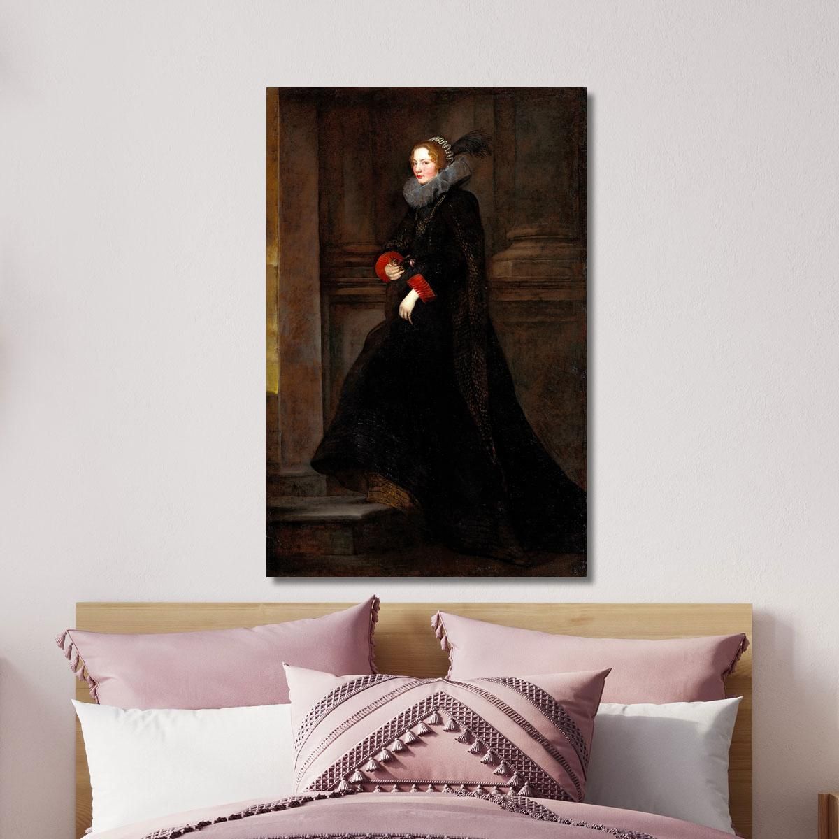 Marchesa Geronima Spinola Anthony van Dyck avd52 canvas print 