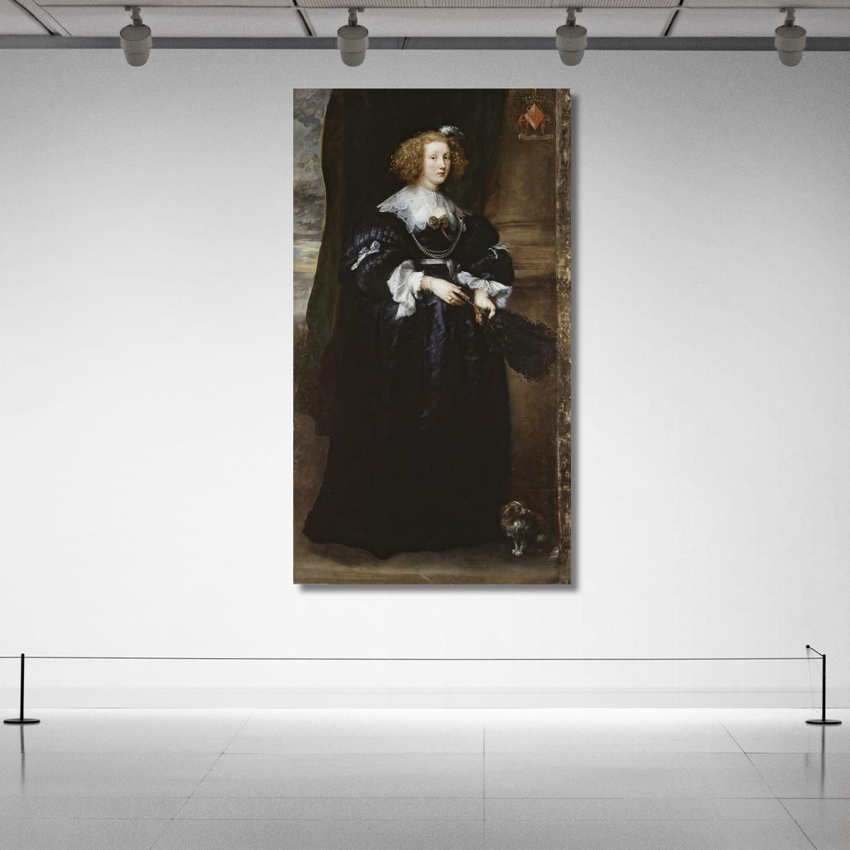 Marie De Raet Anthony van Dyck avd53 canvas print 