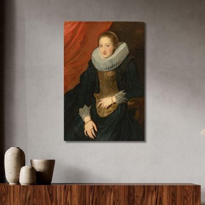 Portrait Of A Lady Anthony van Dyck avd66 canvas print 