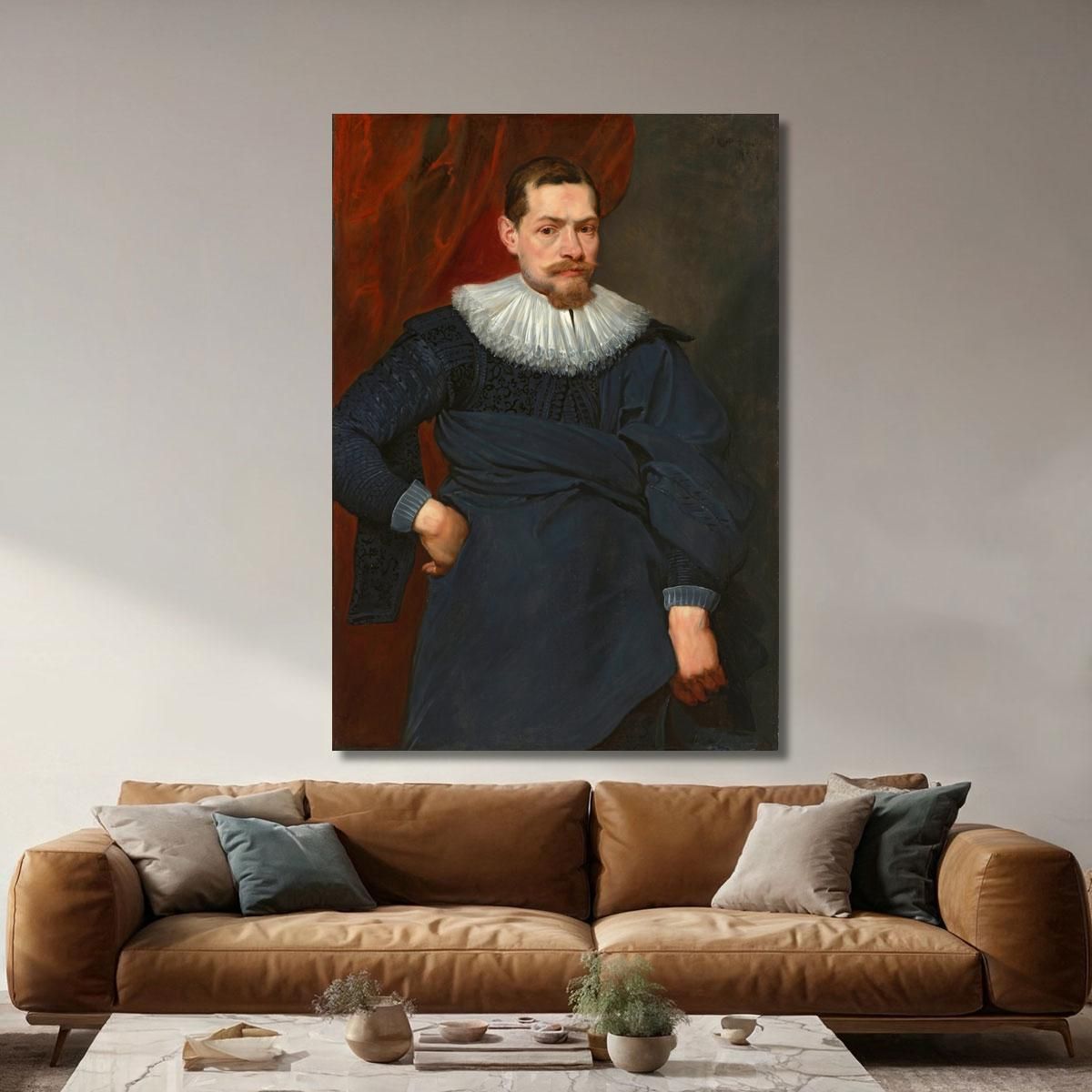 Portrait Of A Man 3 Anthony van Dyck avd68 canvas print 