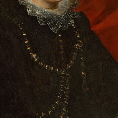 Portrait Of A Woman Called The Marchesa Durazzo Anthony van Dyck avd71 canvas print