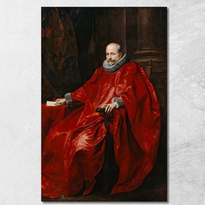 Portrait Of Agostino Pallavicini Anthony van Dyck avd72 canvas print 