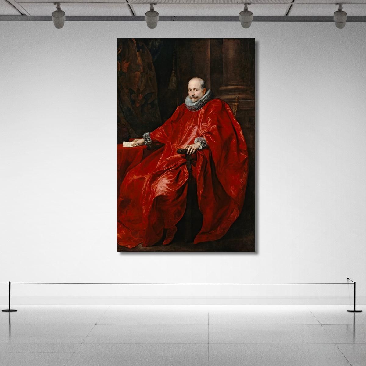 Portrait Of Agostino Pallavicini Anthony van Dyck avd72 canvas print 