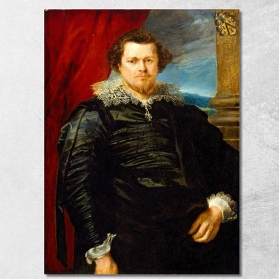 Portrait Of Jaspar De Charles Van Nieuwenhoven Anthony van Dyck avd80 canvas print 