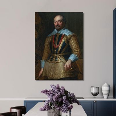 Portrait Of John Viii Count Of Nassau-Siegen Anthony van Dyck avd81 canvas print 