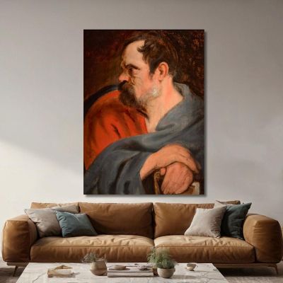 Saint Matthias Anthony van Dyck avd100 canvas print 