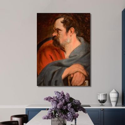 Saint Matthias Anthony van Dyck avd100 canvas print 