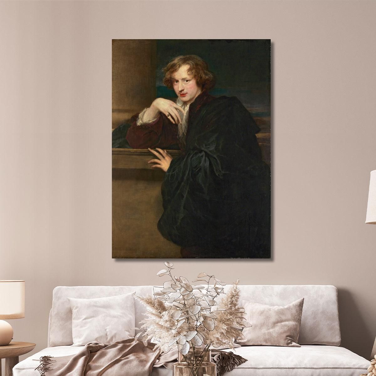 Self-Portrait Anthony van Dyck avd103 canvas print 