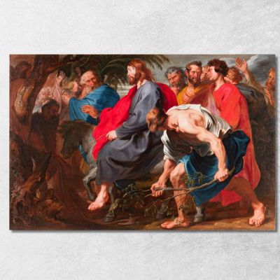 The Entry Of Christ Into Jerusalem Anthony van Dyck avd114 canvas print 