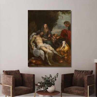 The Lamentation Over The Dead Christ 3 Anthony van Dyck avd117 canvas print 