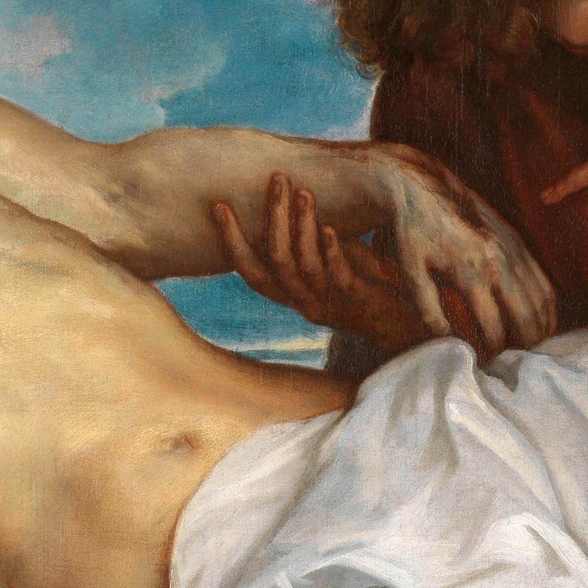 The Lamentation Over The Dead Christ Anthony van Dyck avd118 canvas print