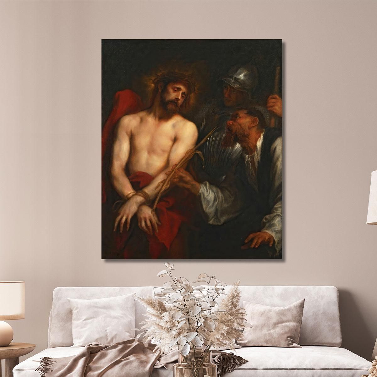 The Mocking Of Christ Anthony van Dyck avd120 canvas print 