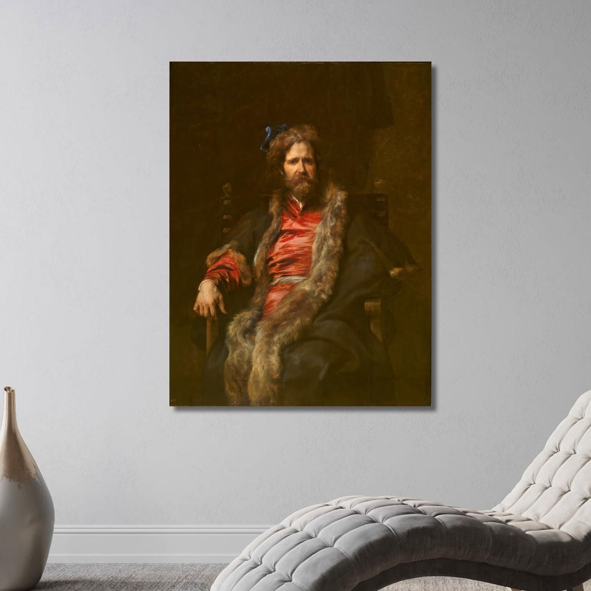 The Painter Martin Ryckaert Anthony van Dyck avd123 canvas print 