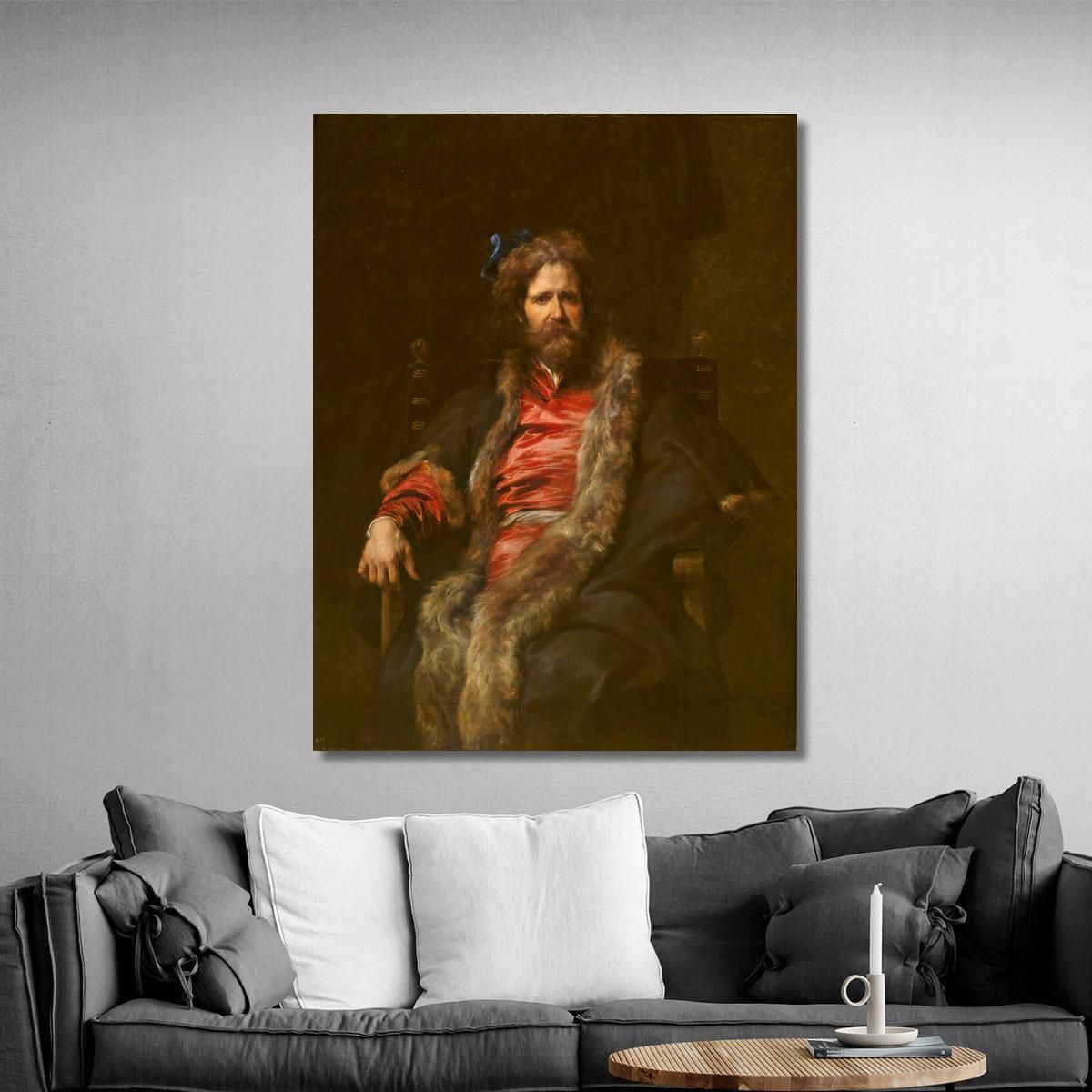 The Painter Martin Ryckaert Anthony van Dyck avd123 canvas print 