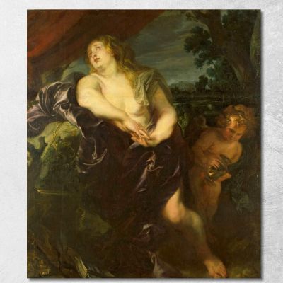 The Penitent Saint Magdalen Anthony van Dyck avd124 canvas print 