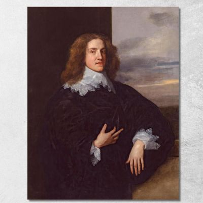 Young Gentleman Anthony van Dyck avd138 canvas print 