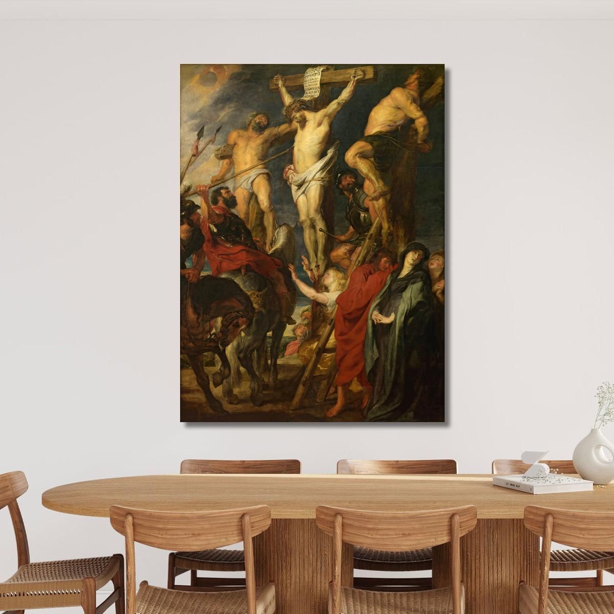 Christ On The Cross The Throw Of The Spear Anthony van Dyck avd139 canvas print 