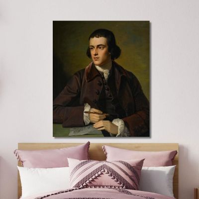 A Portrait Of John Grey Benjamin West bwt3 canvas print 