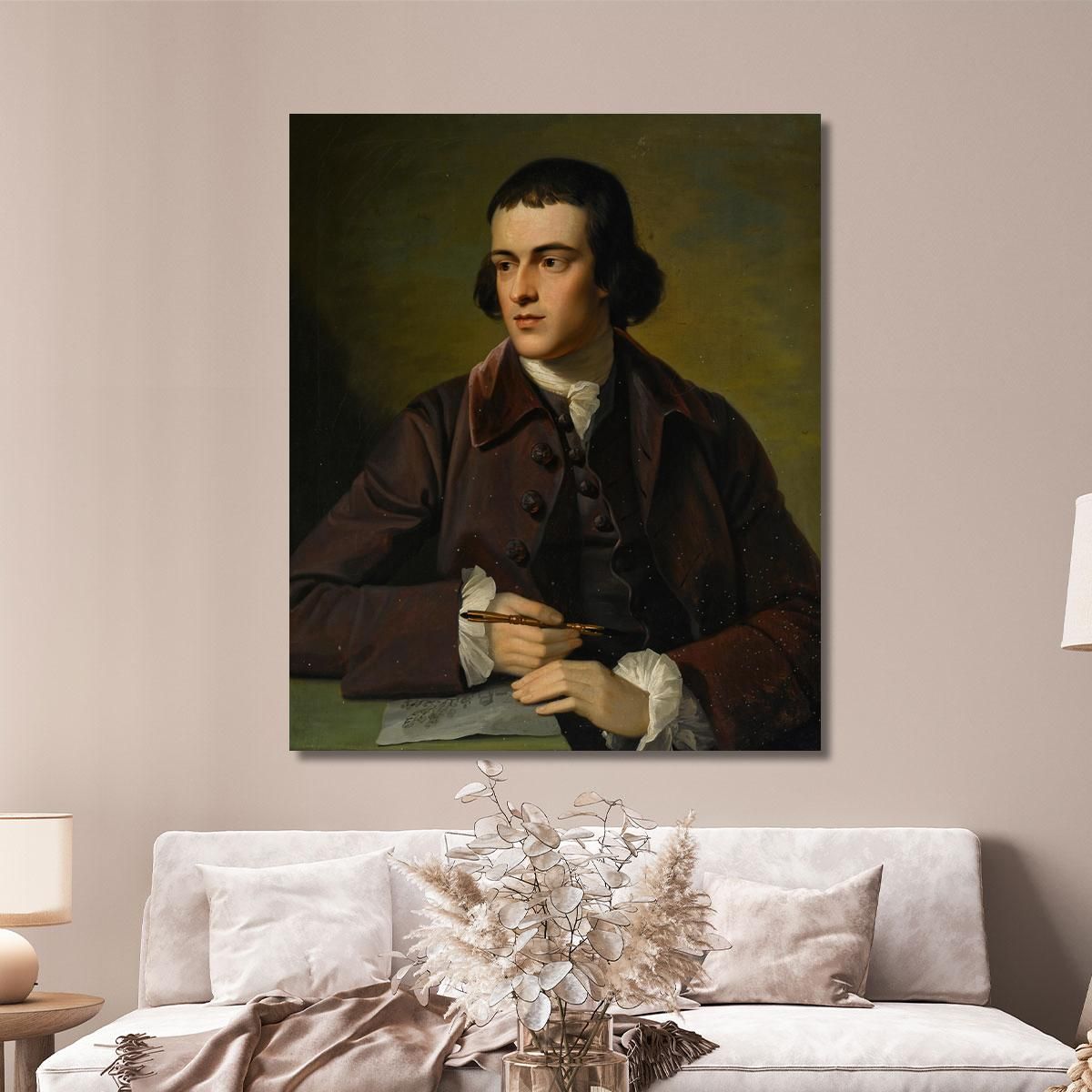 A Portrait Of John Grey Benjamin West bwt3 canvas print 