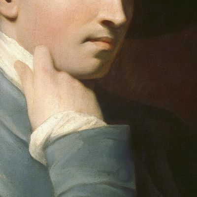 Benjamin West Portrait Benjamin West bwt6 canvas print