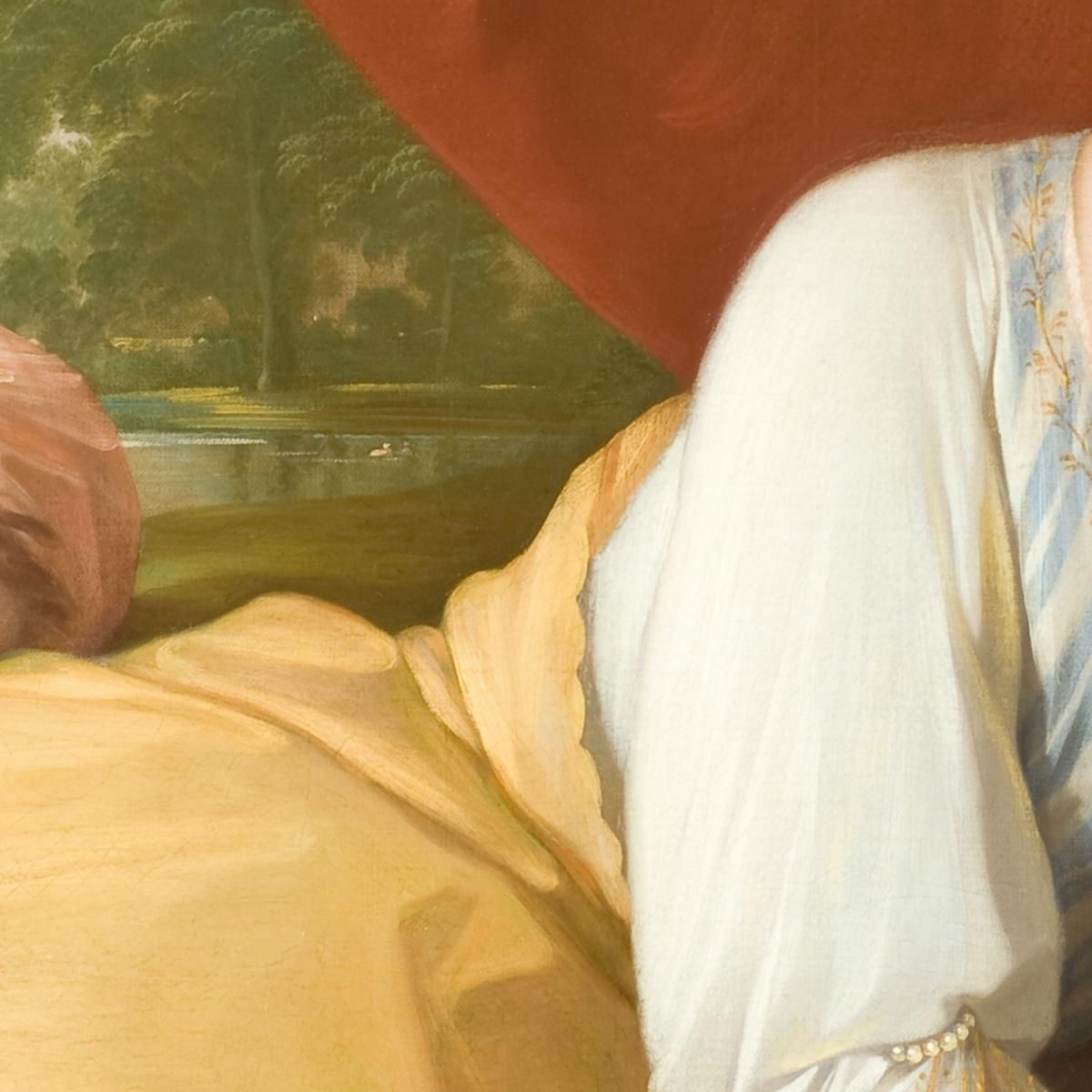 Cymon And Iphigenia Benjamin West bwt13 canvas print