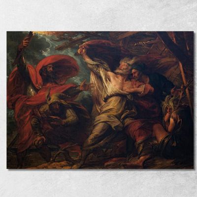 King Lear Benjamin West bwt31 canvas print 
