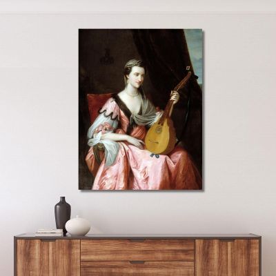 Mary Hopkinson Benjamin West bwt35 canvas print 