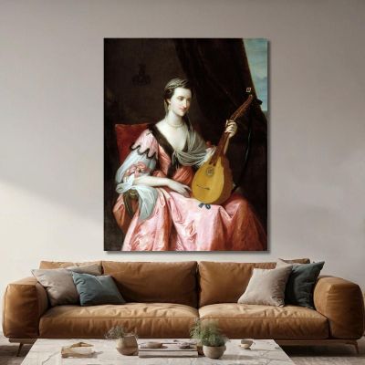 Mary Hopkinson Benjamin West bwt35 canvas print 