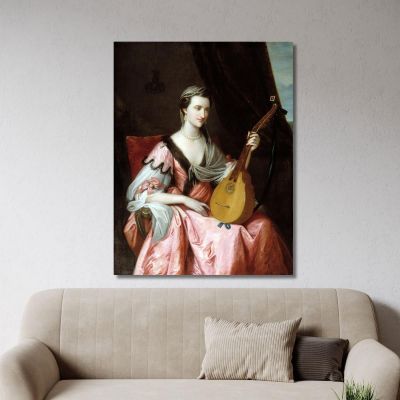 Mary Hopkinson Benjamin West bwt35 canvas print 