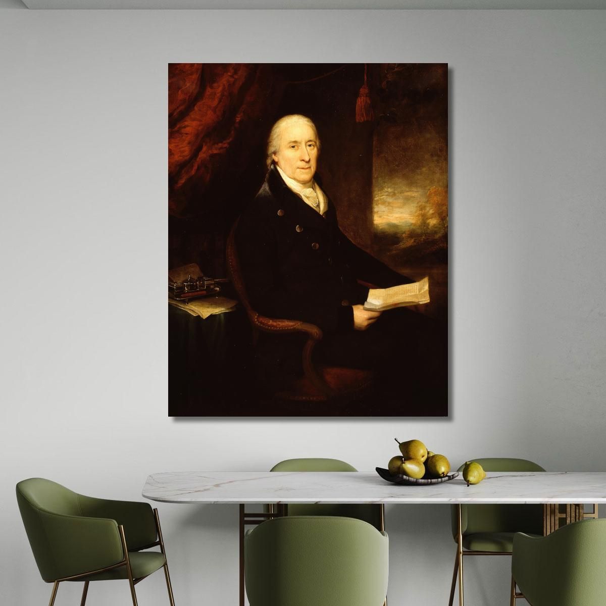 Portrait Of A Man Benjamin West bwt46 canvas print 