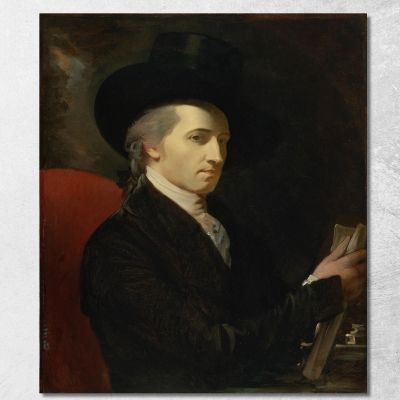 Self-Portrait Of The Artist Benjamin West bwt52 canvas print 