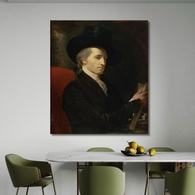 Self-Portrait Of The Artist Benjamin West bwt52 canvas print 