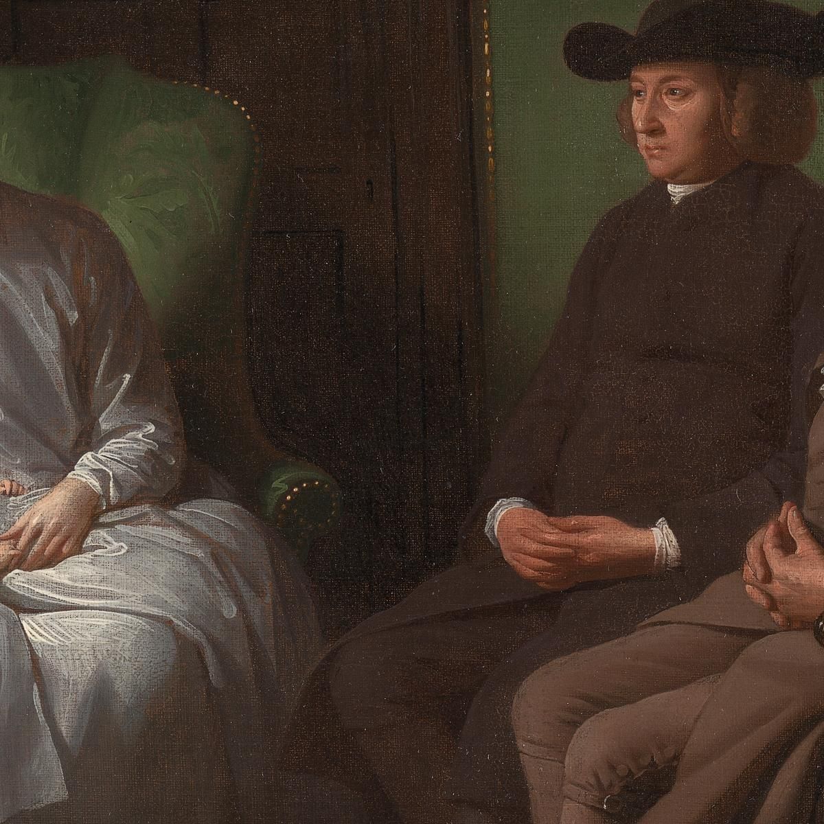 The Artist And His Family Benjamin West bwt58 canvas print