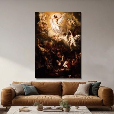 The Ascension Benjamin West bwt60 canvas print 