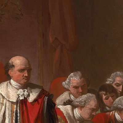 The Death Of Chatham Benjamin West bwt64 canvas print