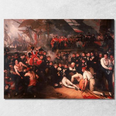 The Death Of Nelson Benjamin West bwt65 canvas print 