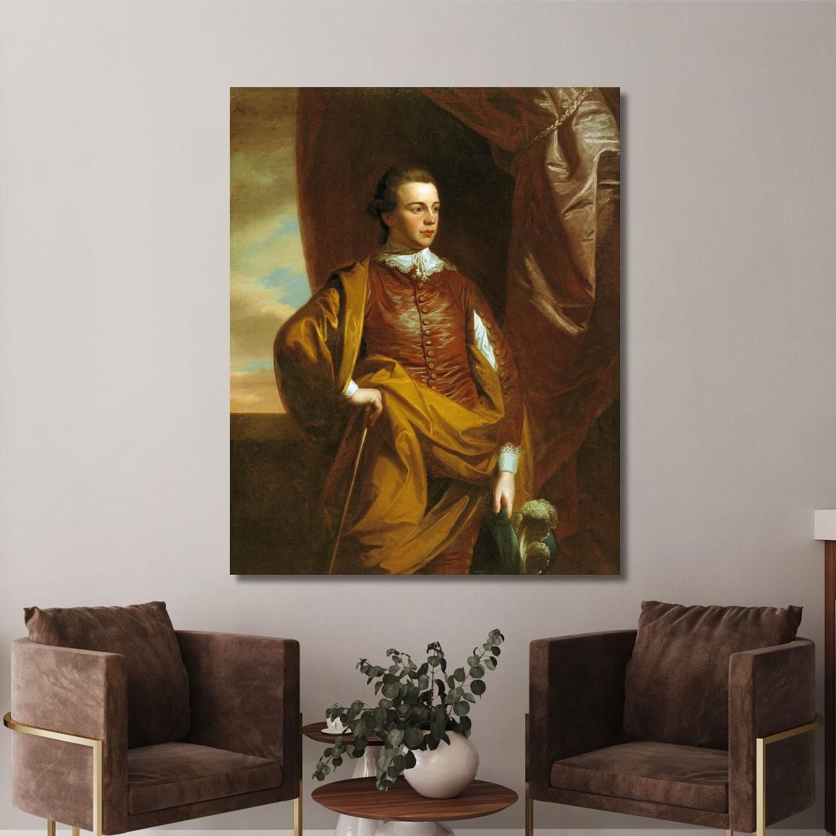 Thomas Middleton Of The Oaks Benjamin West bwt75 canvas print 