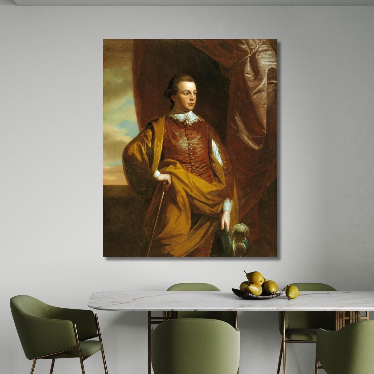 Thomas Middleton Of The Oaks Benjamin West bwt75 canvas print 