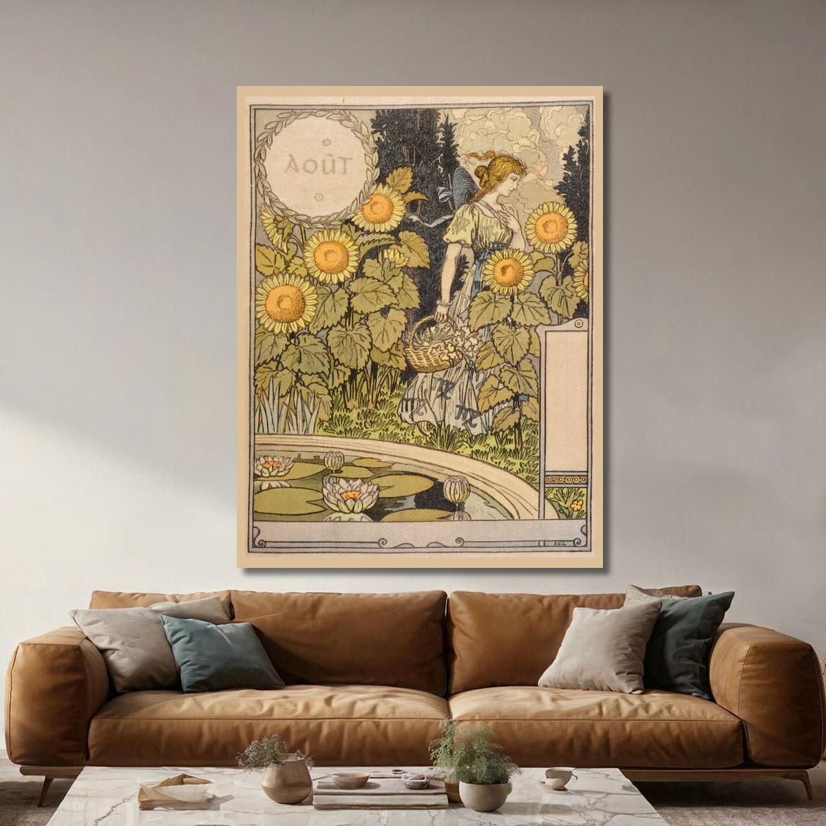 August Eugène Grasset egs3 canvas print 
