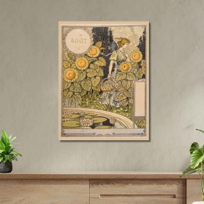 August Eugène Grasset egs3 canvas print 