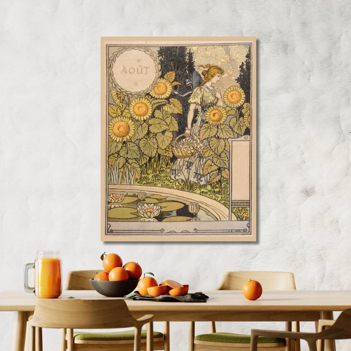 August Eugène Grasset egs3 canvas print 