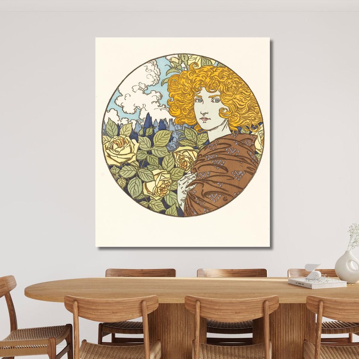 Jealousy Jealousy Eugène Grasset egs13 canvas print 