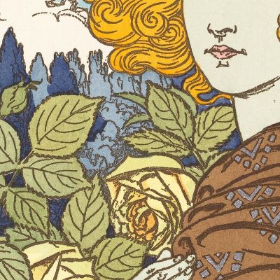Jealousy Jealousy Eugène Grasset egs13 canvas print