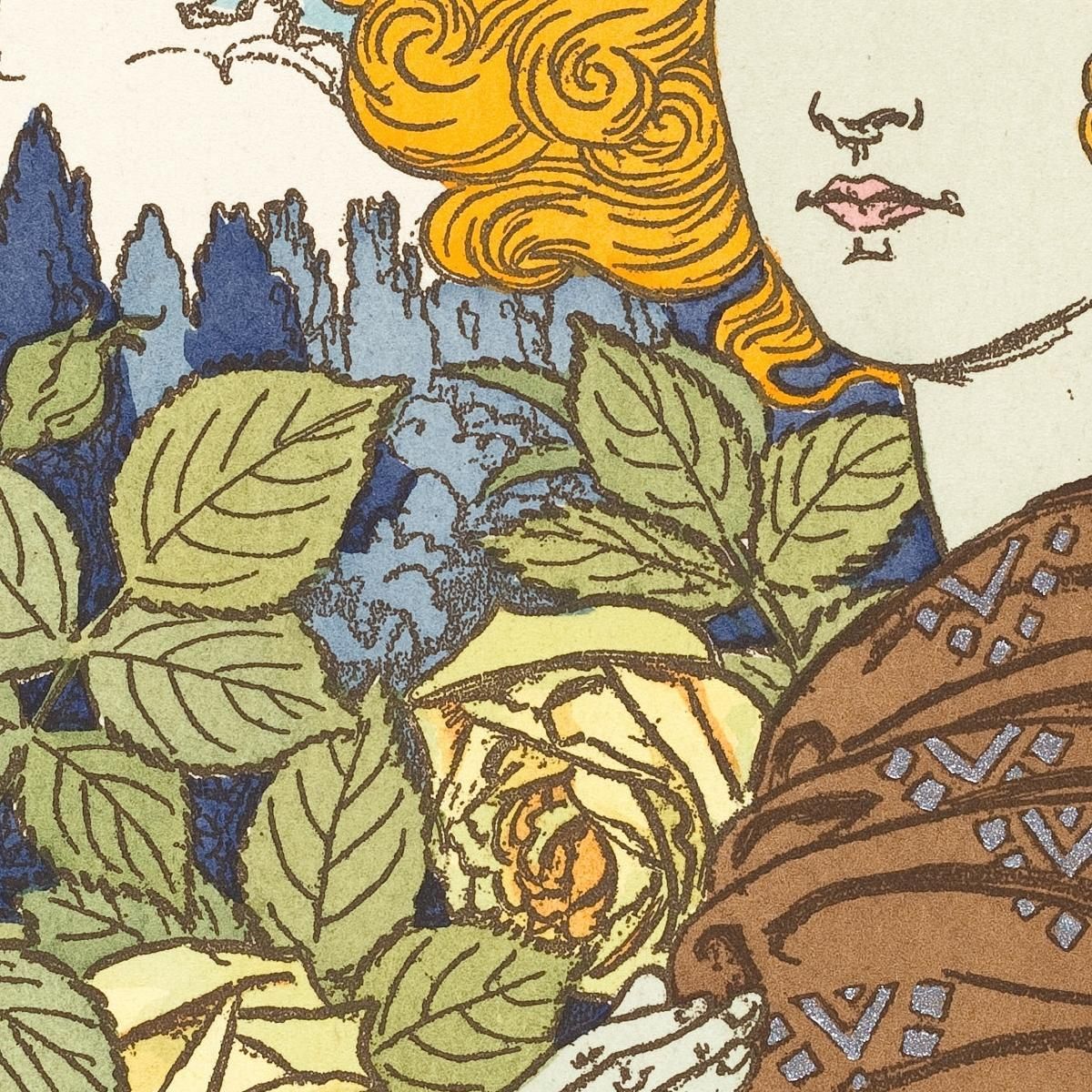 Jealousy Jealousy Eugène Grasset egs13 canvas print
